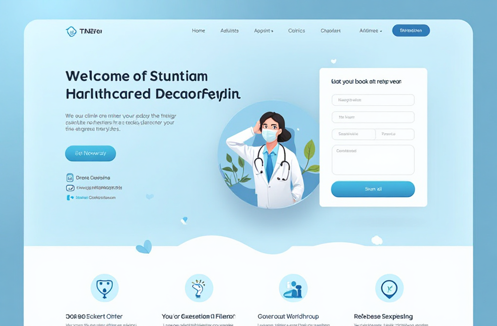 HealthFirst Clinic Website