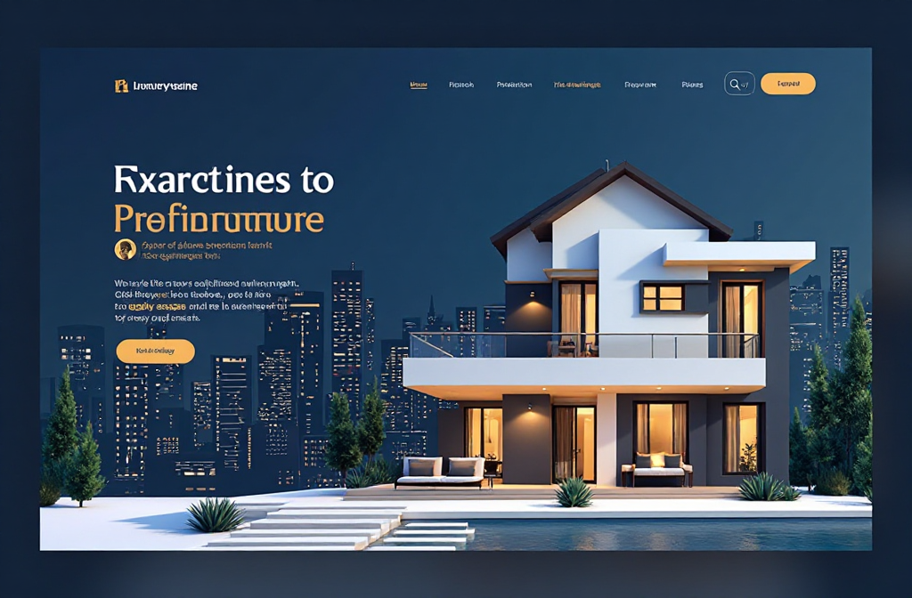 Prestige Realty Landing Page
